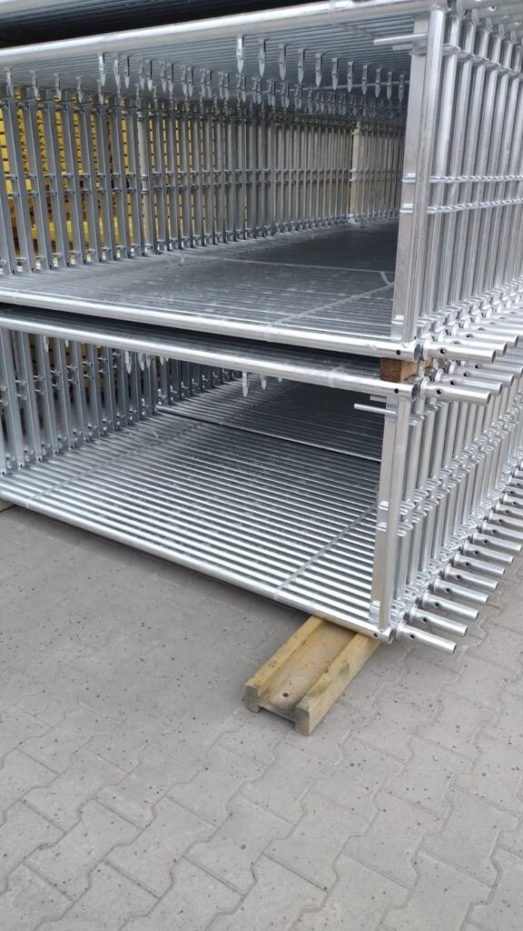 125m² Scaffolding Scaff 74 Échafaudag Frame Lešení Wooden Floor