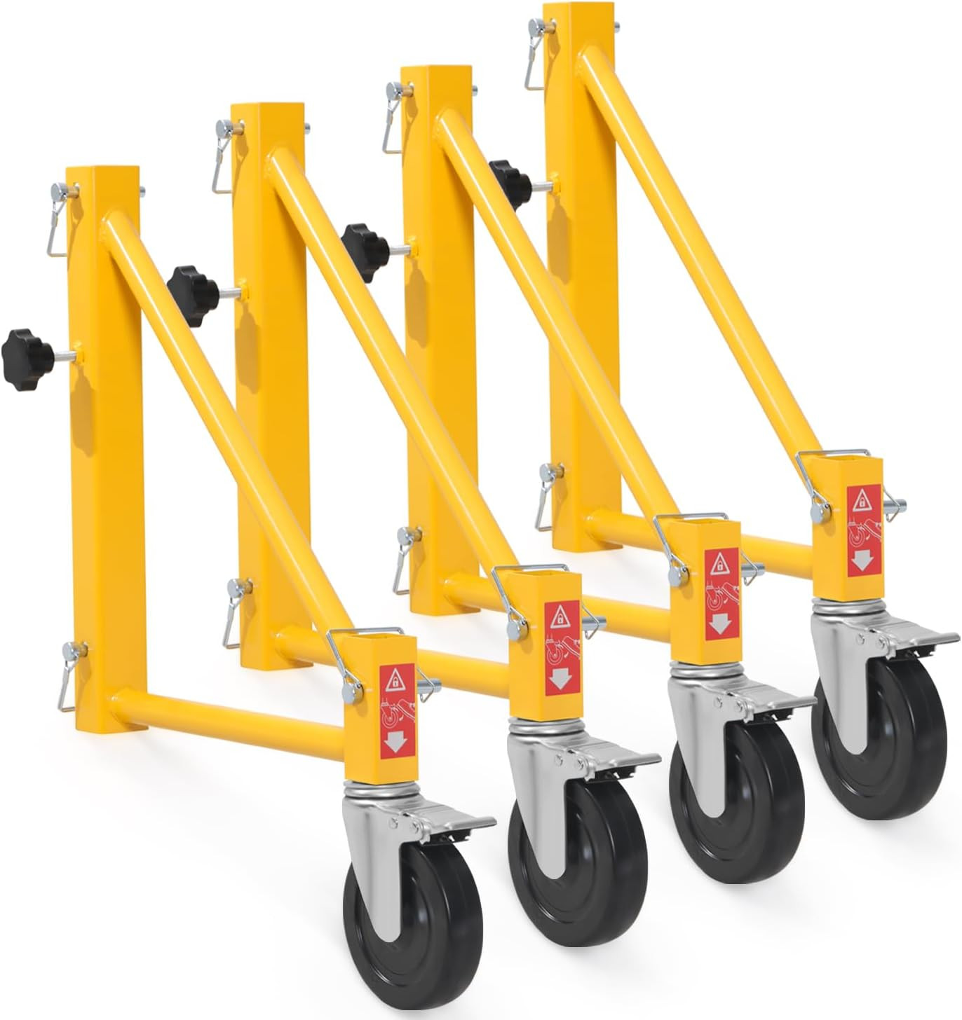 4-Pack Scaffold Outriggers, 1000 Lbs Total Load Capacity Baker-Style Scaffolding