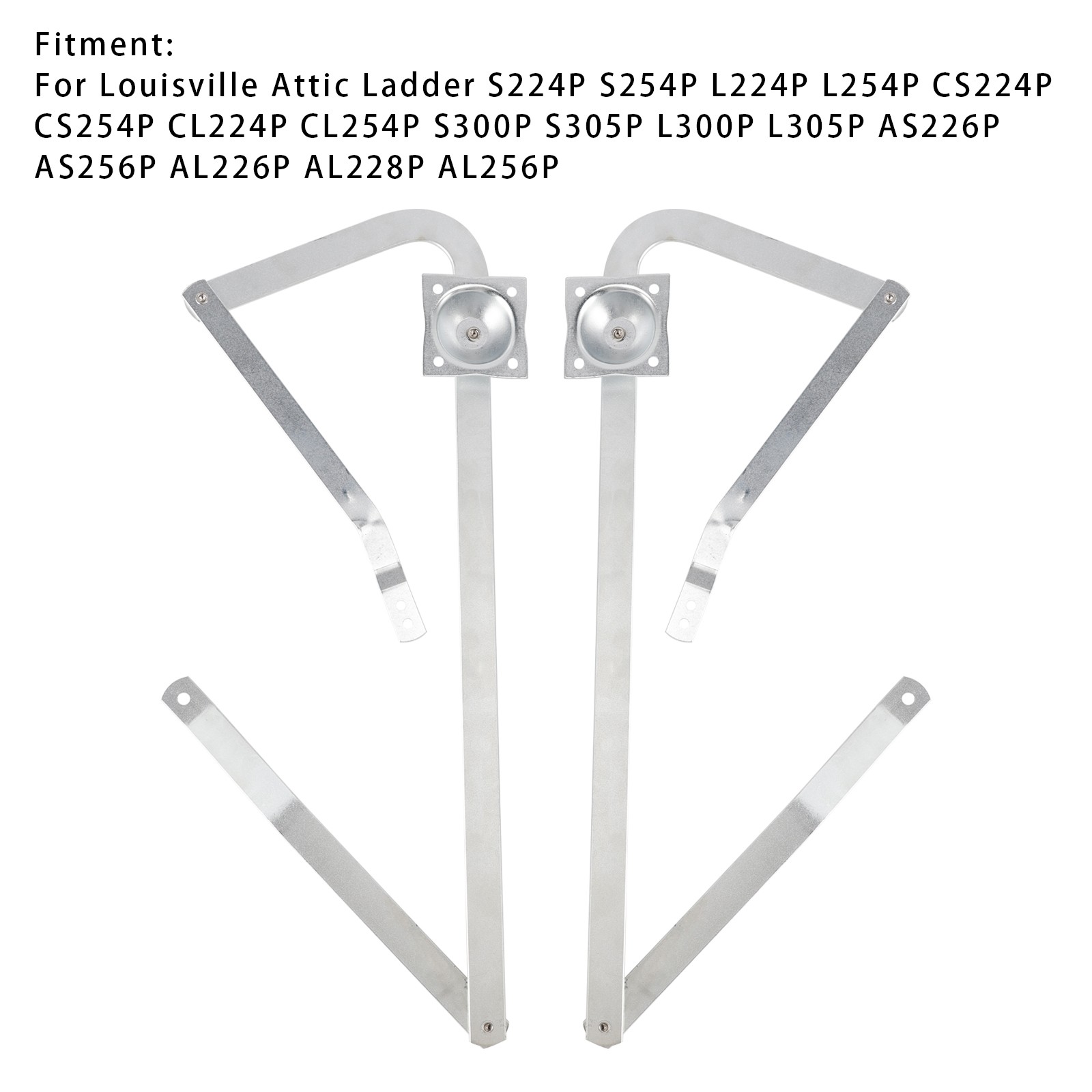 PR315500-LH +PR315500-RH Attic Ladder Hinge Arm Left+Right Fit Louisville Ladder