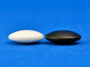 Go Set: Hon-Katsura No.7 Folding Board w/ Glass Stones & Bowls