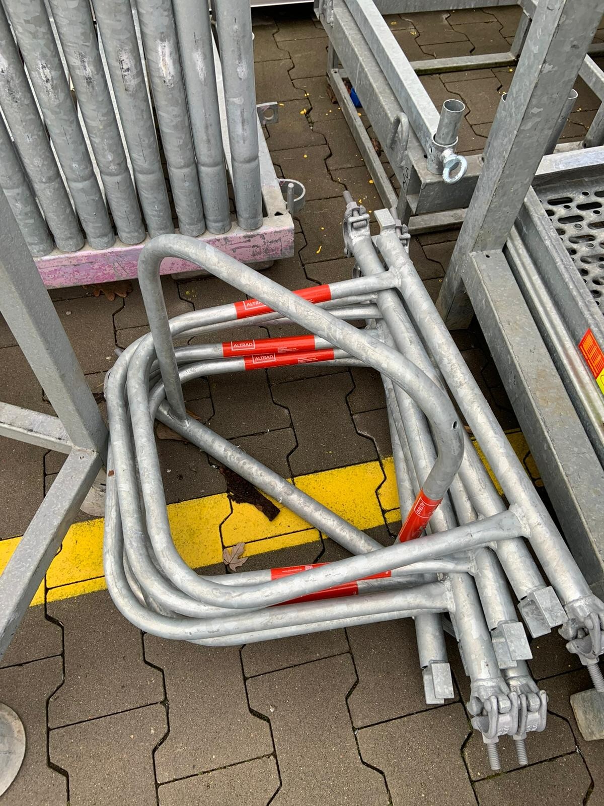 Scaffolding tower 26.73m² aluminum scaffolding Skele scaffolding Scaffolding
