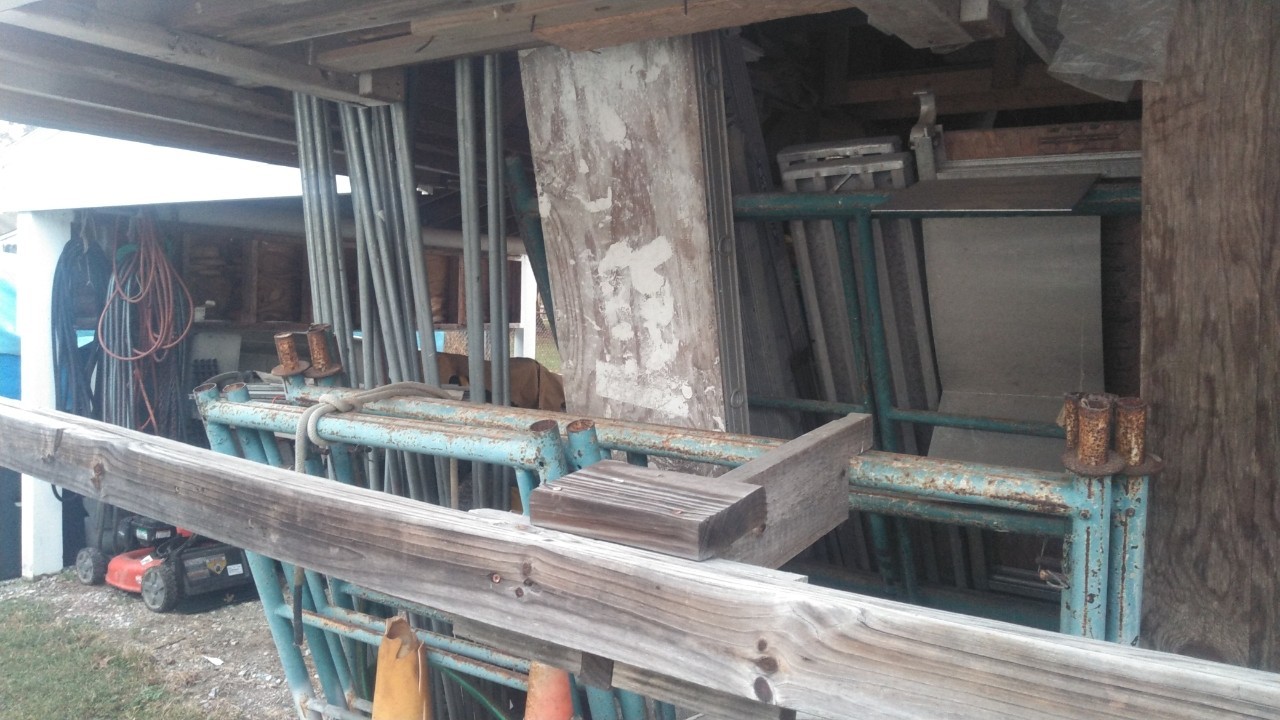 Scaffolding used