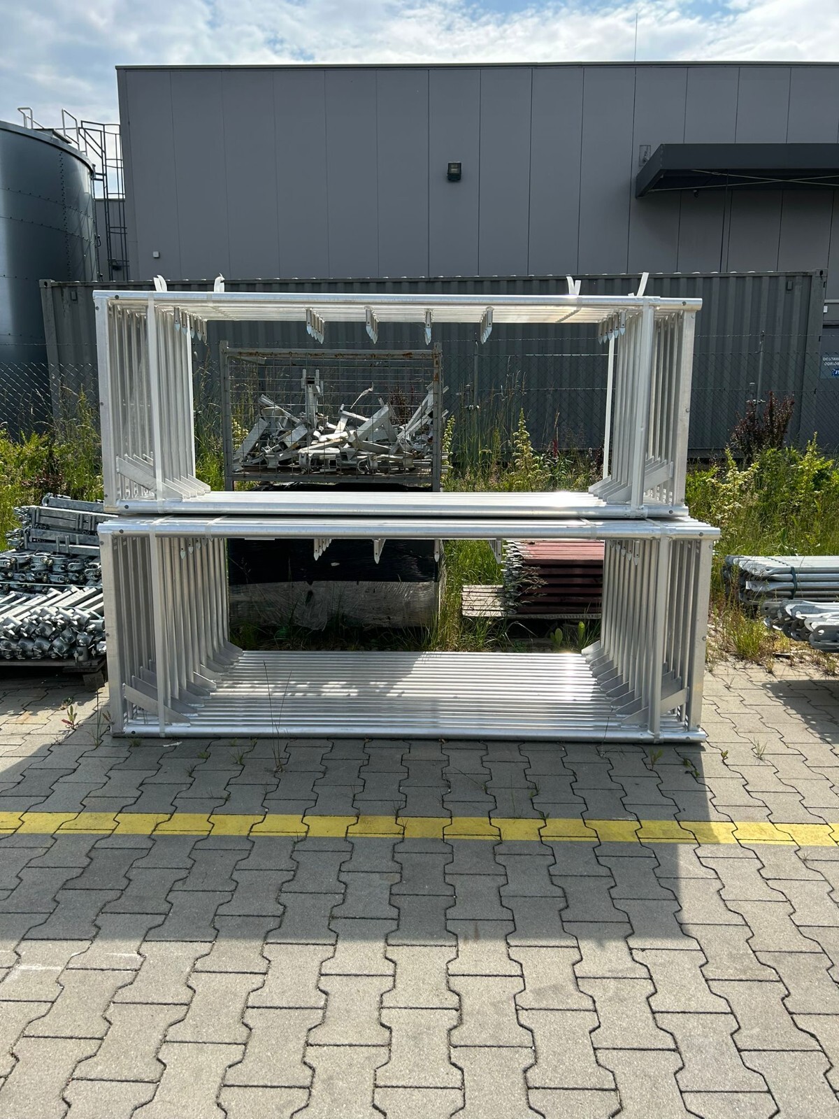 TYPE BOSTA 176 sqm Scaff 70 facade scaffolding állványza Pastoliai