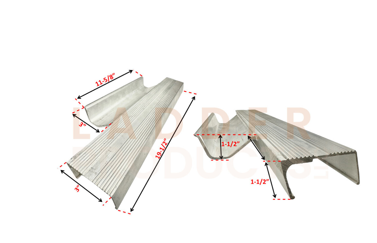 Louisville Step-to-Straight Step Rung Lock PR7500-02 (New Style)