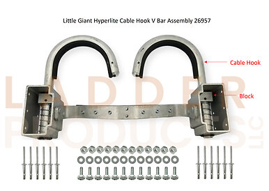 Little Giant Hyperlite Cable Hook And Block Kit