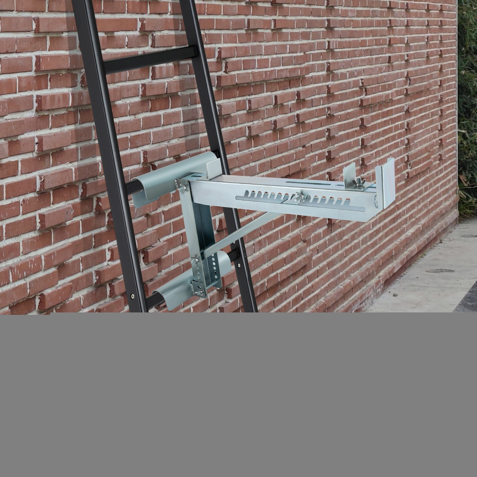 Pair of Heavy Duty Ladder Jacks 661lbs Capacity Scaffolding Bracket 2 Pcs US