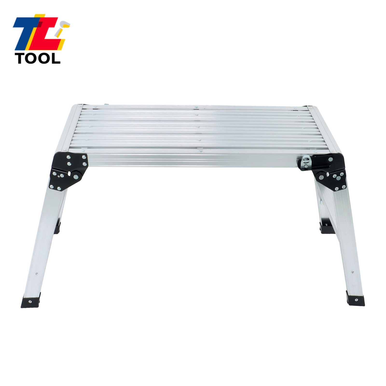 High Quality Work Platform 30″ Heavy Duty Foldable Aluminum Step Ladder 330 Lbs