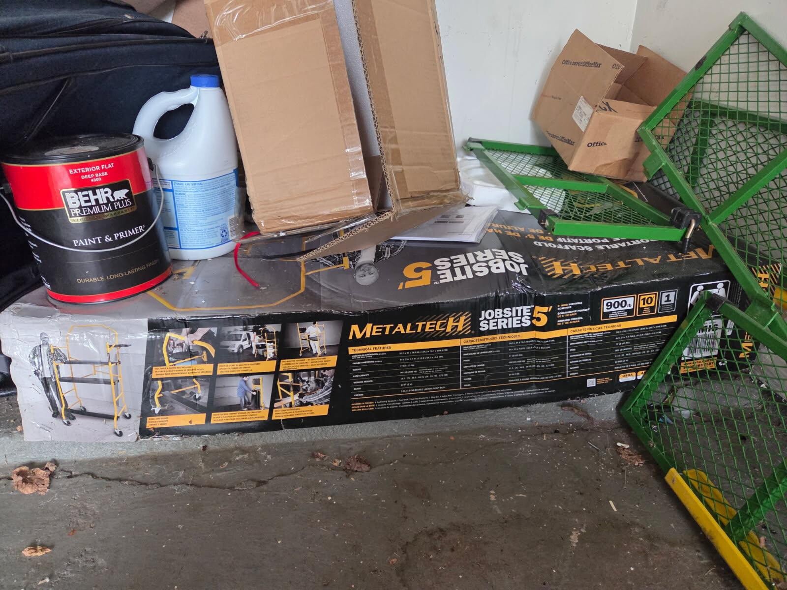 Metal tech JobSite Series 5 Portable Scaffold