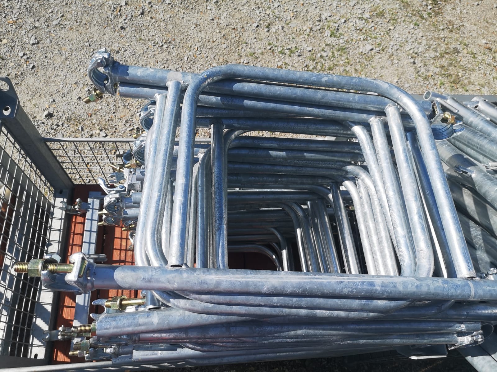 128m2 scaffolding scaff 74 scaffolding steel Lešeni Skele Sastatnes delivery €0