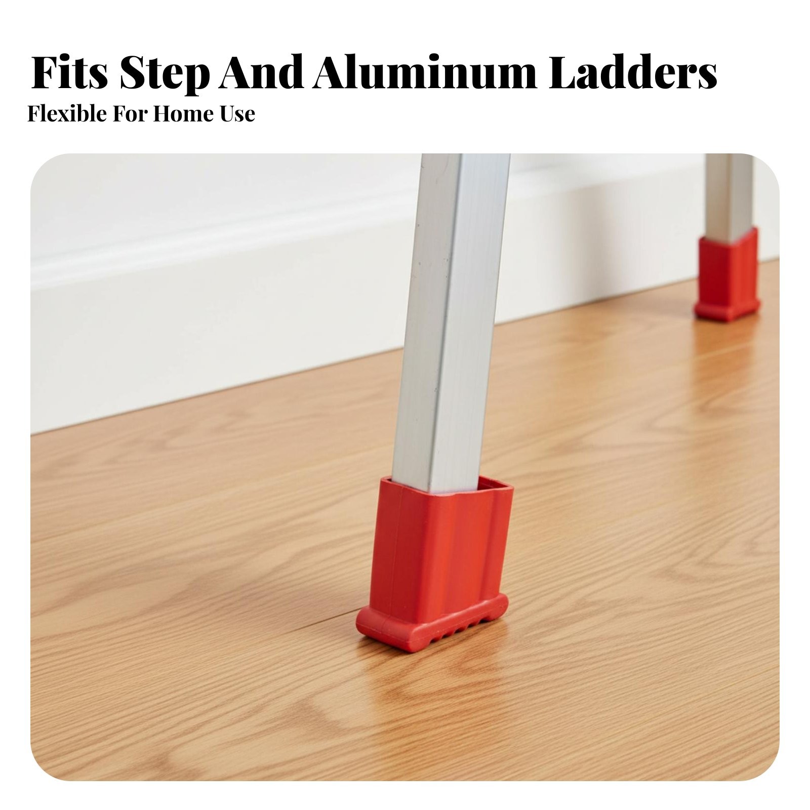 Anti-Slip Ladder Leg Cap Floor Protection Non-Slip Ladder Leg Protector