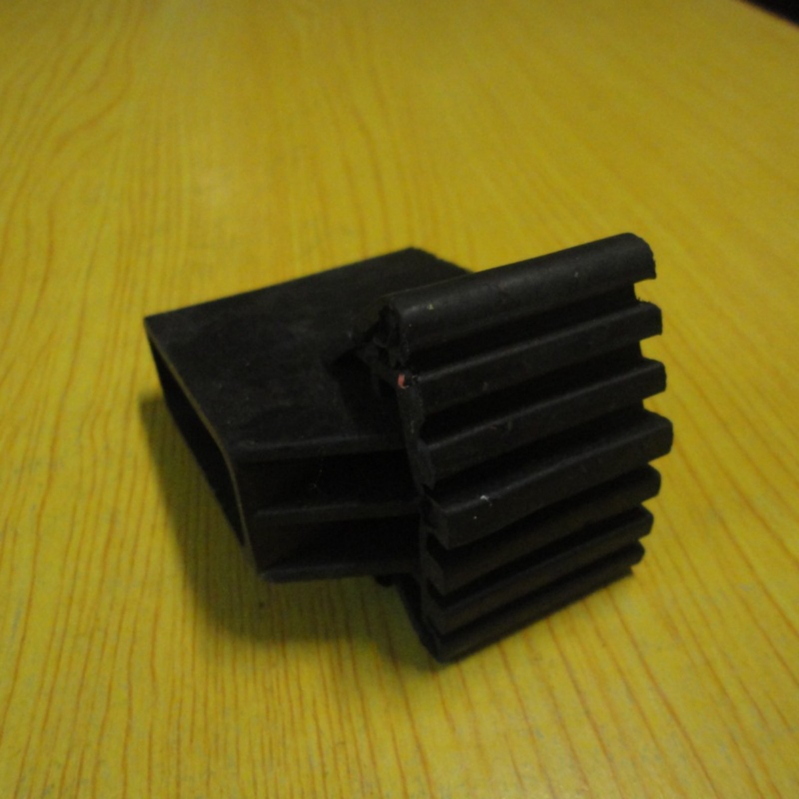 Ladder Foot Cap Wear Resistant Square Tube Foot Cap Hollow Socket