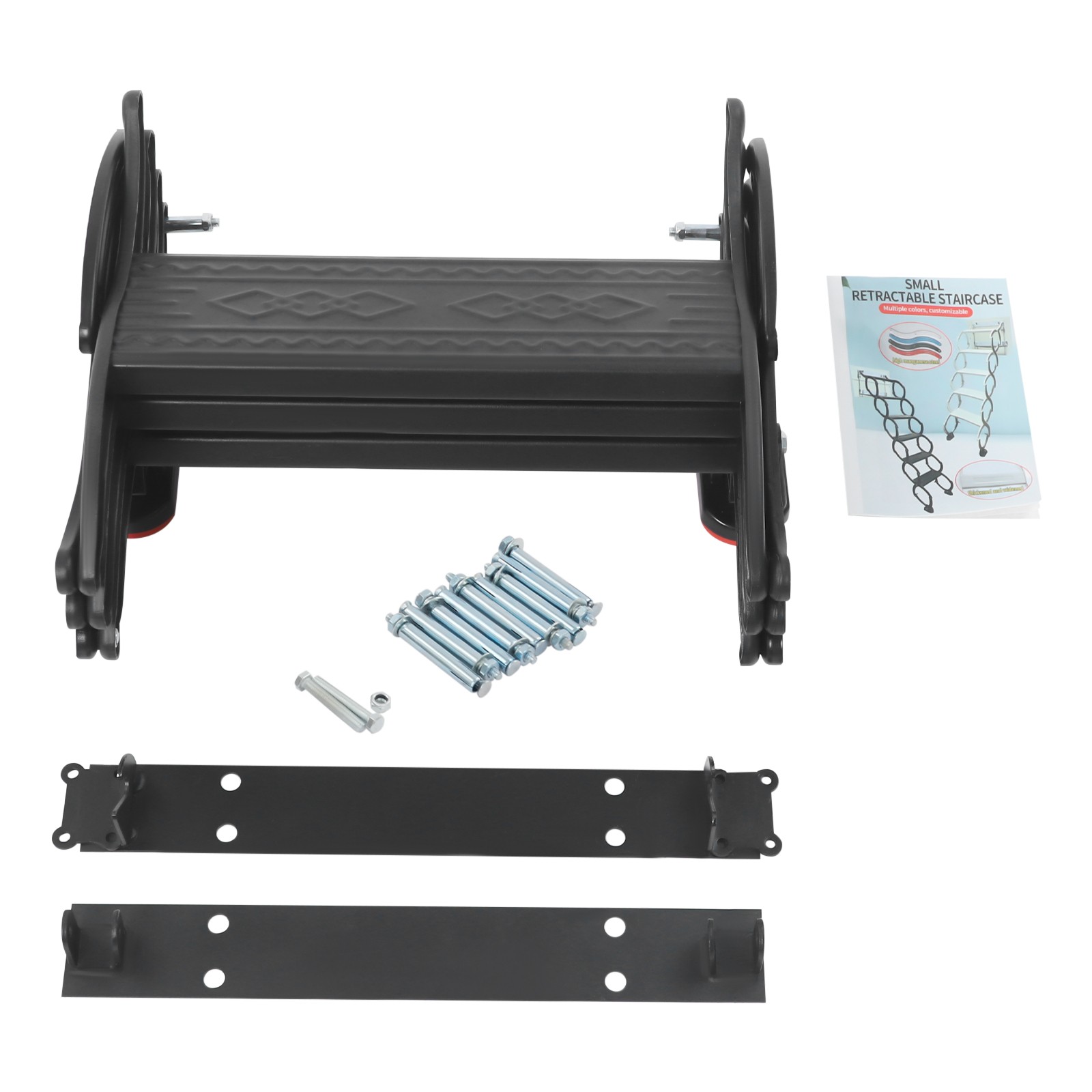 Folding Ladder Telescoping Step Ladders Retractable Wall Mounted Folding Stair