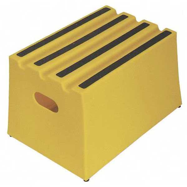 Dpi Box Step, 1 Steps, 500 lb Load Capacity, 11 3/4 in Overall Height, Plastic,