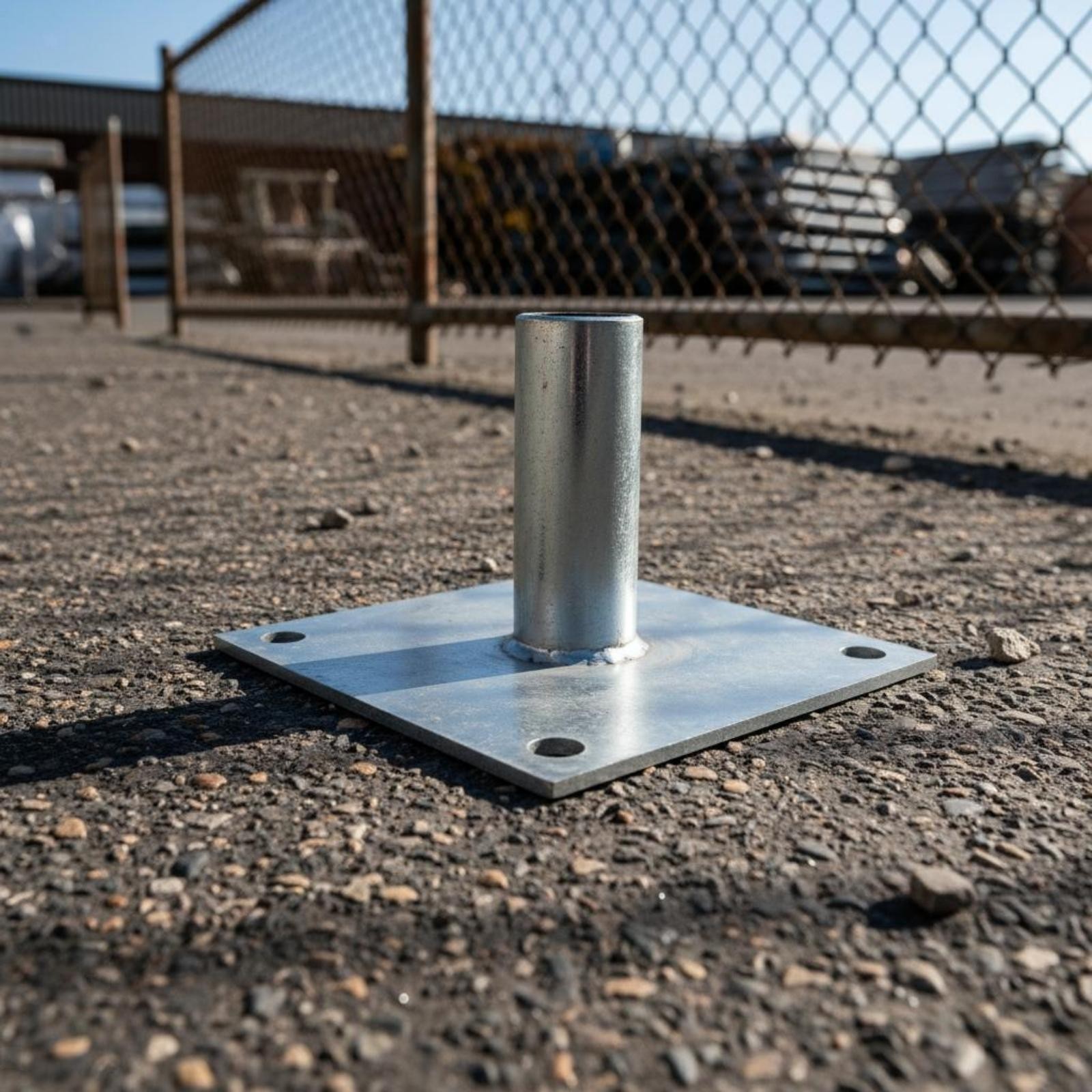 Galvanized Scaffold Socket Base Heavy Duty Galvanized Scaffold Base Plate Sturdy