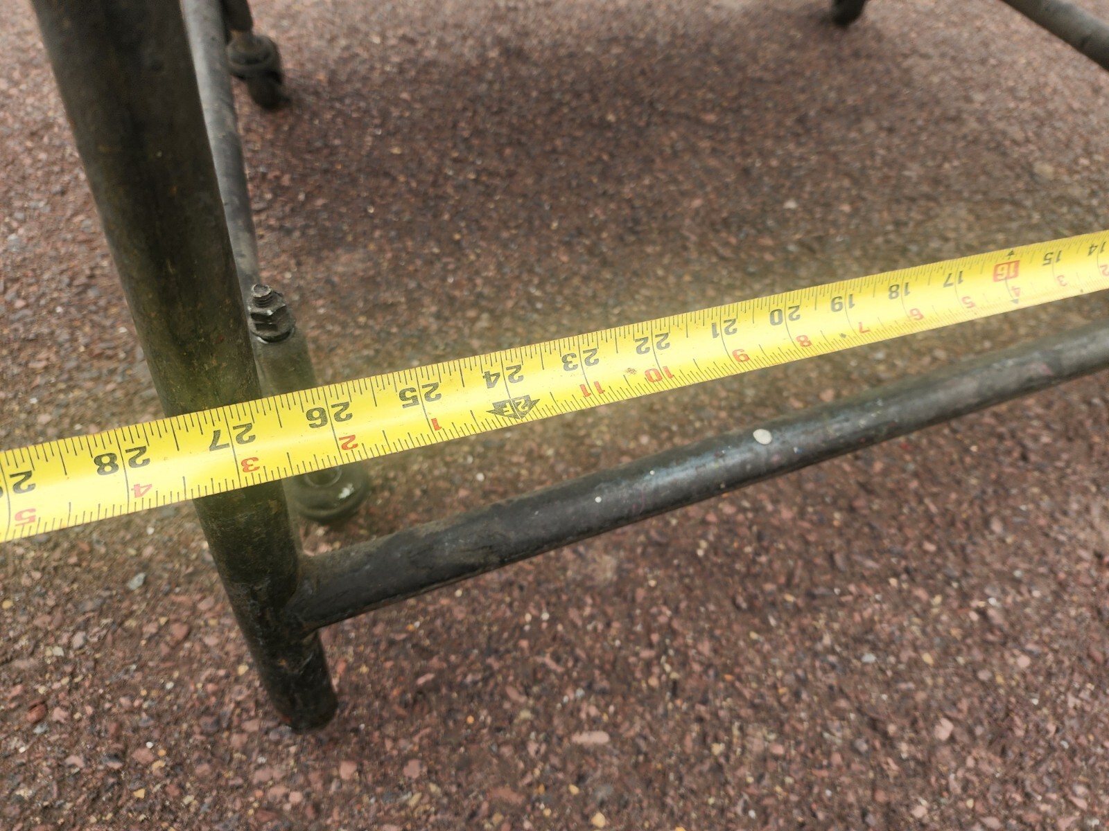 2 Step Rolling Metal Warehouse Ladder/Steps