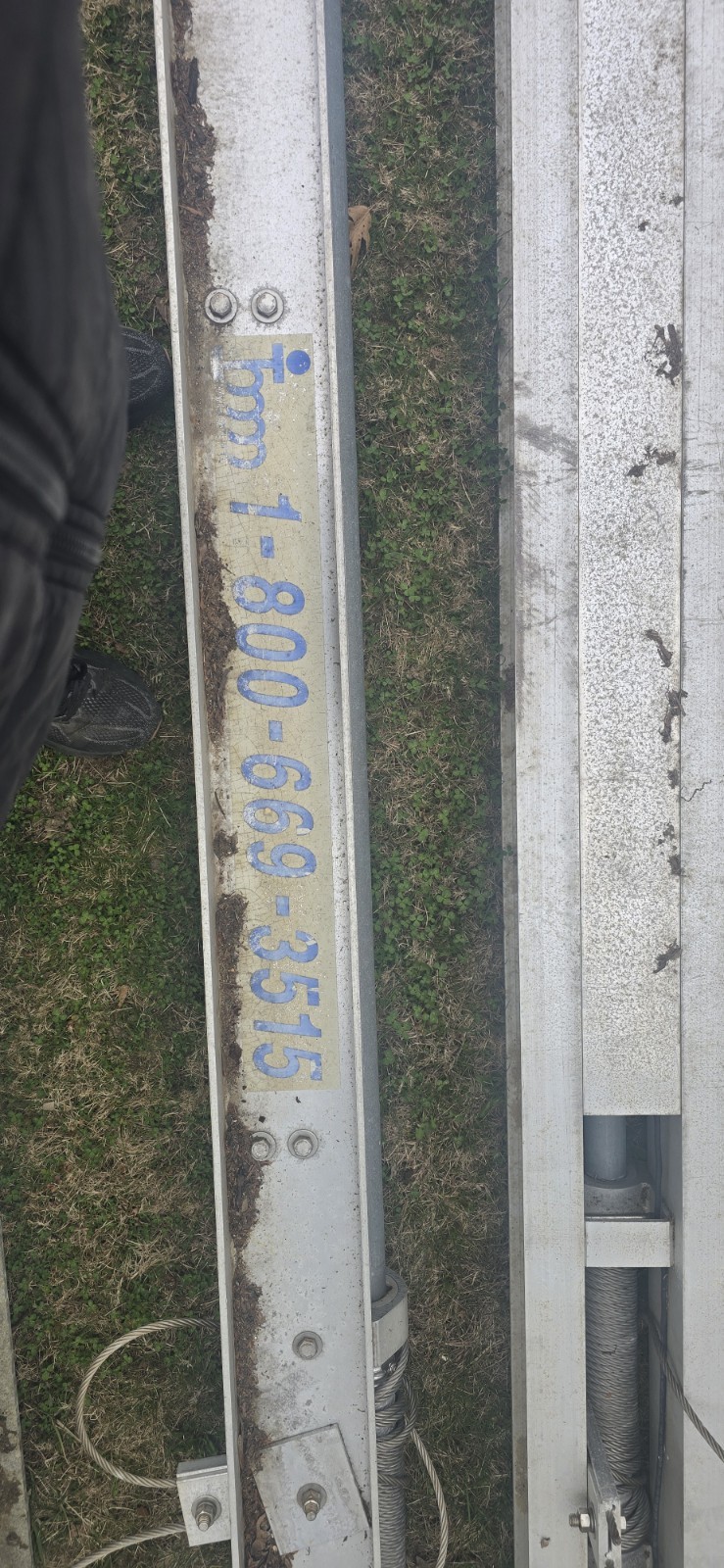 IIM Modular Aluminum Boat Lift Scaffolding Components with Hardware