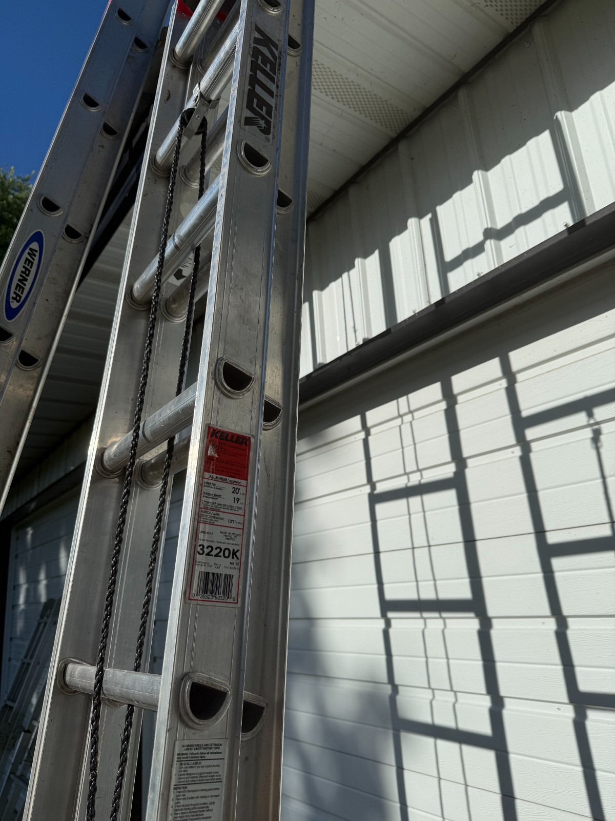 Keller 20ft Extension Ladder