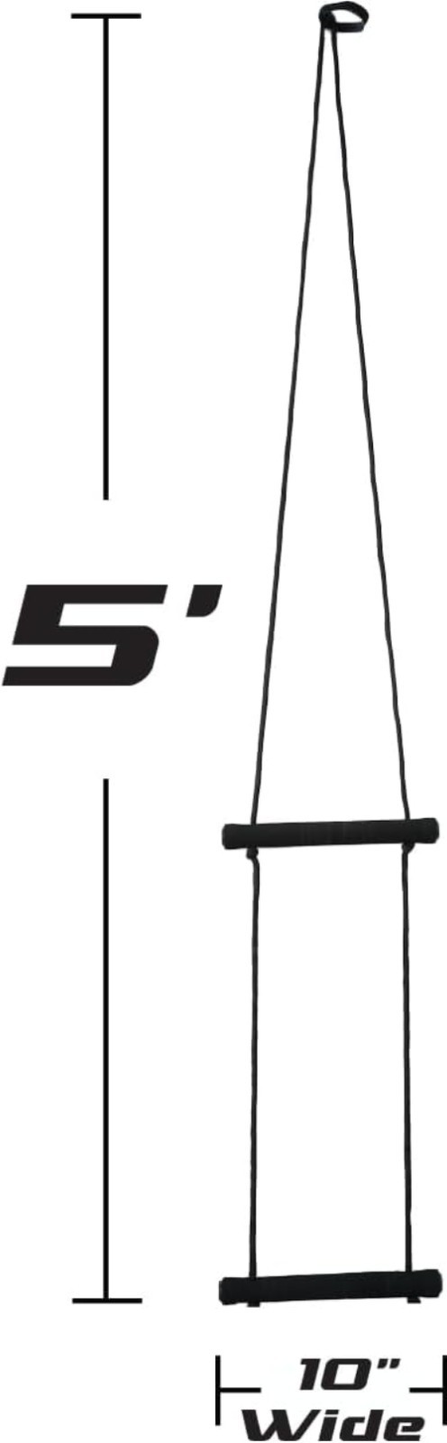 Compact EZ Riser Boarding Ladder – Universal Fit for Safe Watercraft Re-boarding