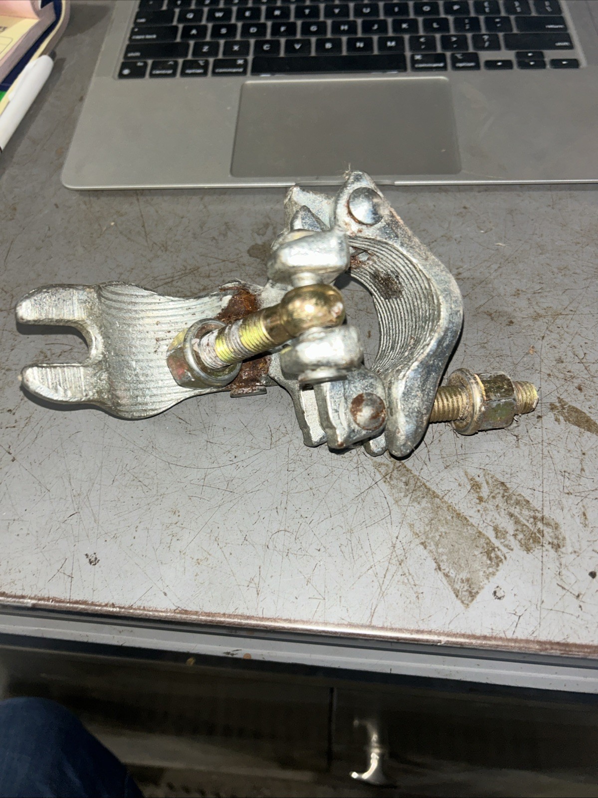 Galvanized 2 X 2 Inch Fixed Scaffolding Clamps