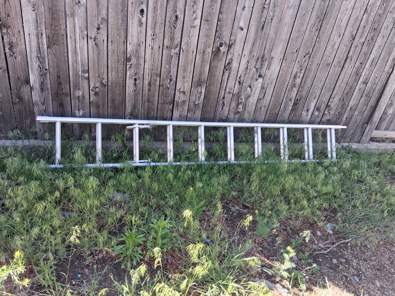 Werner Safe-T-Master 20 ft Aluminum Extension Ladder Model D1120-2X