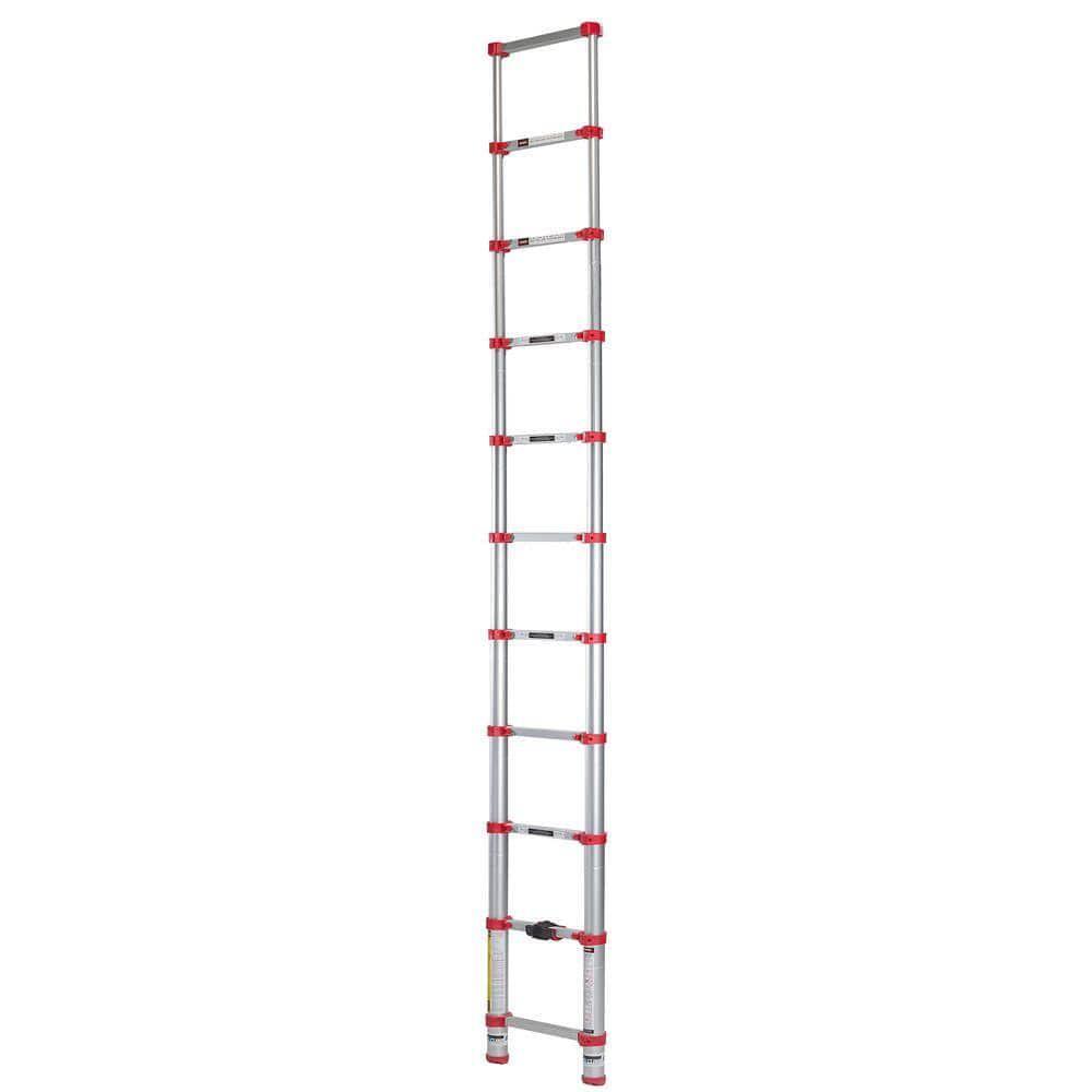 Aluminum Telescoping Extension Ladder (14.5 Reach Height) 250 lbs. Load Capacity