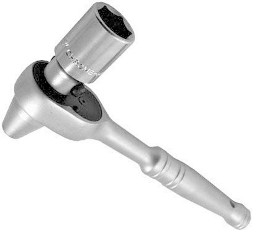 Scaffold Ratchet Wrench with 7/8″ Socket 1/2″ Drive Hammer Head Industrial
