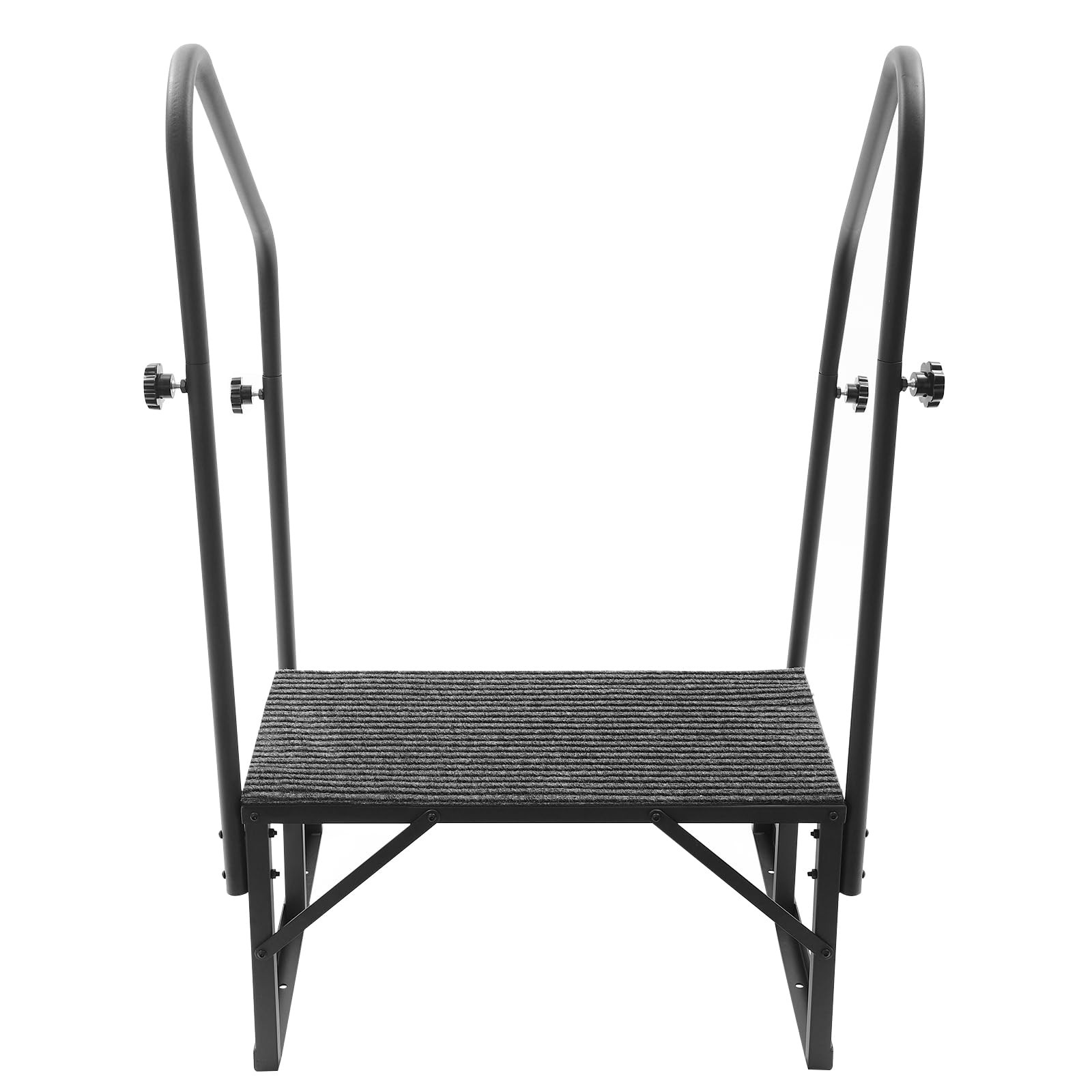 RV Steps With Handrail 2-Step Portable Home Stairs Anti-Slip For Spa