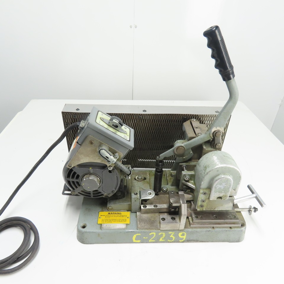H. B. Rouse Hand Miller Slitting Horizontal Mill Milling Machine 1/4HP 115V 1Ph