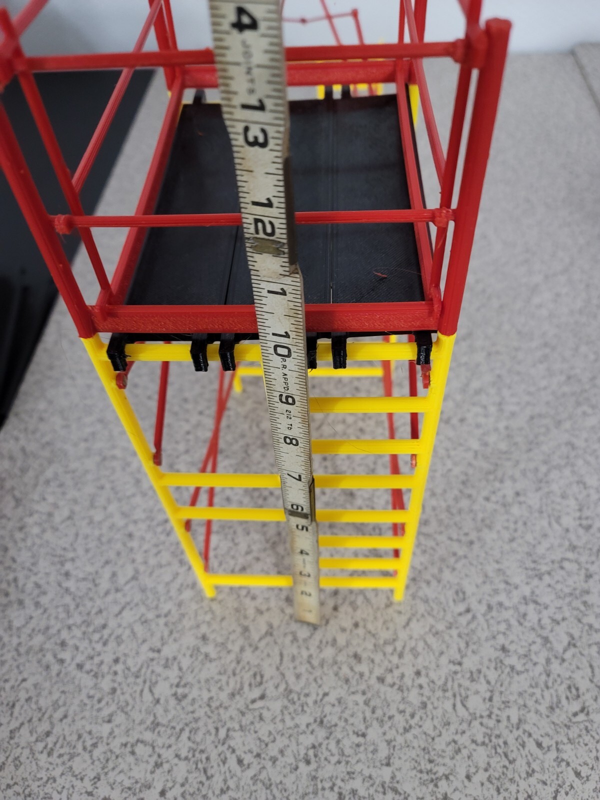 Scaffolding Model 1/12 Scale 3D Printed