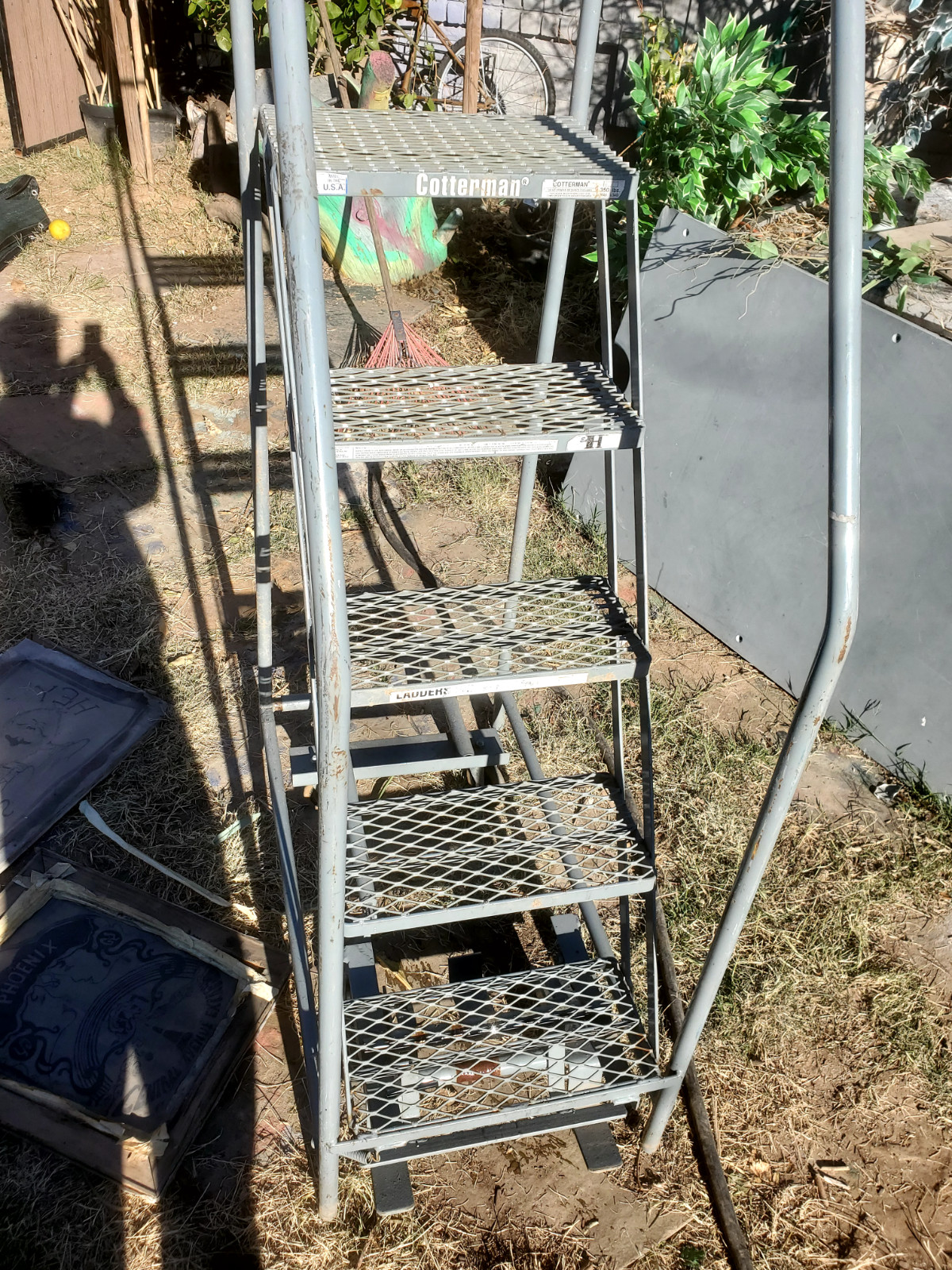 cotterman ladder 5 step with wheels