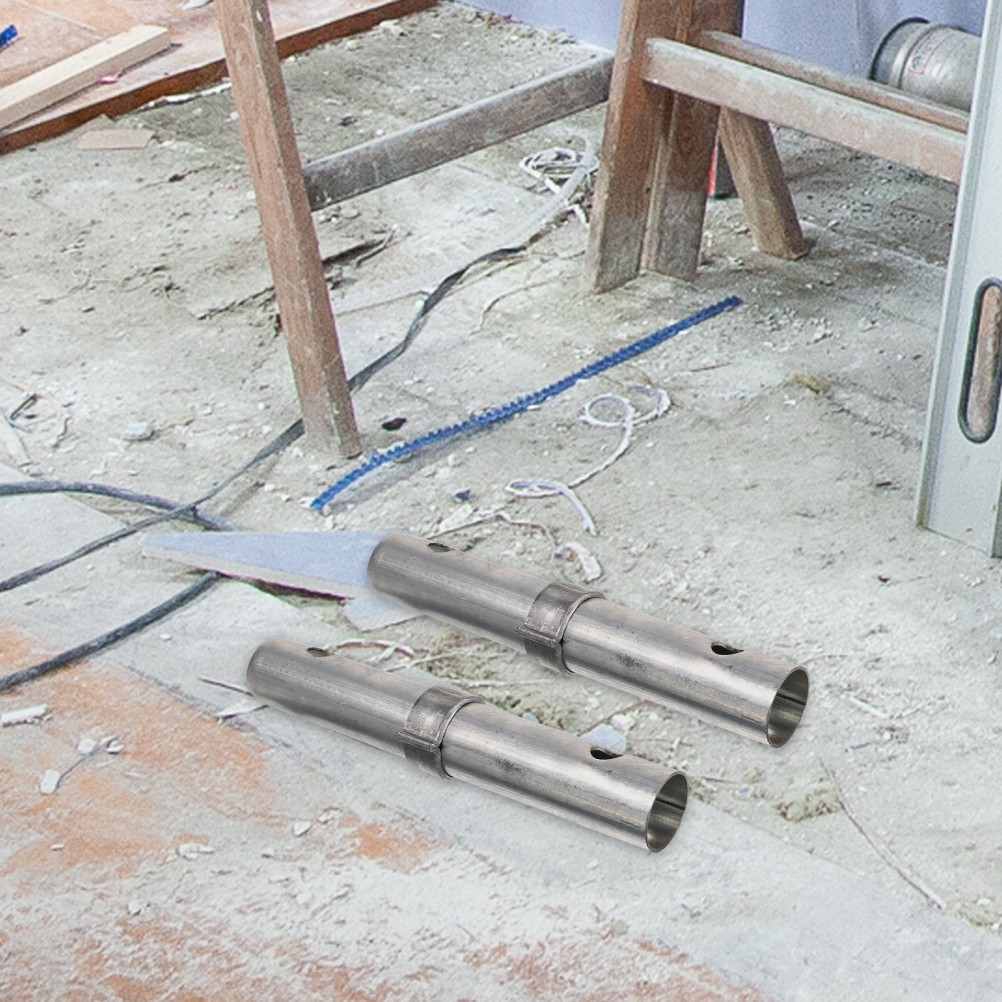 2Pcs High Load Iron Scaffolding Coupling Pins Spring Retainer