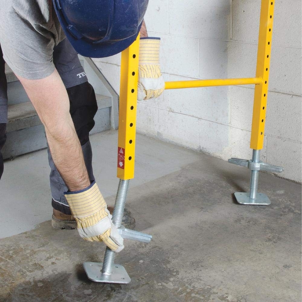 Metaltech Adjustable Leveling Jacks – 4-Pk. for Baker-Style black