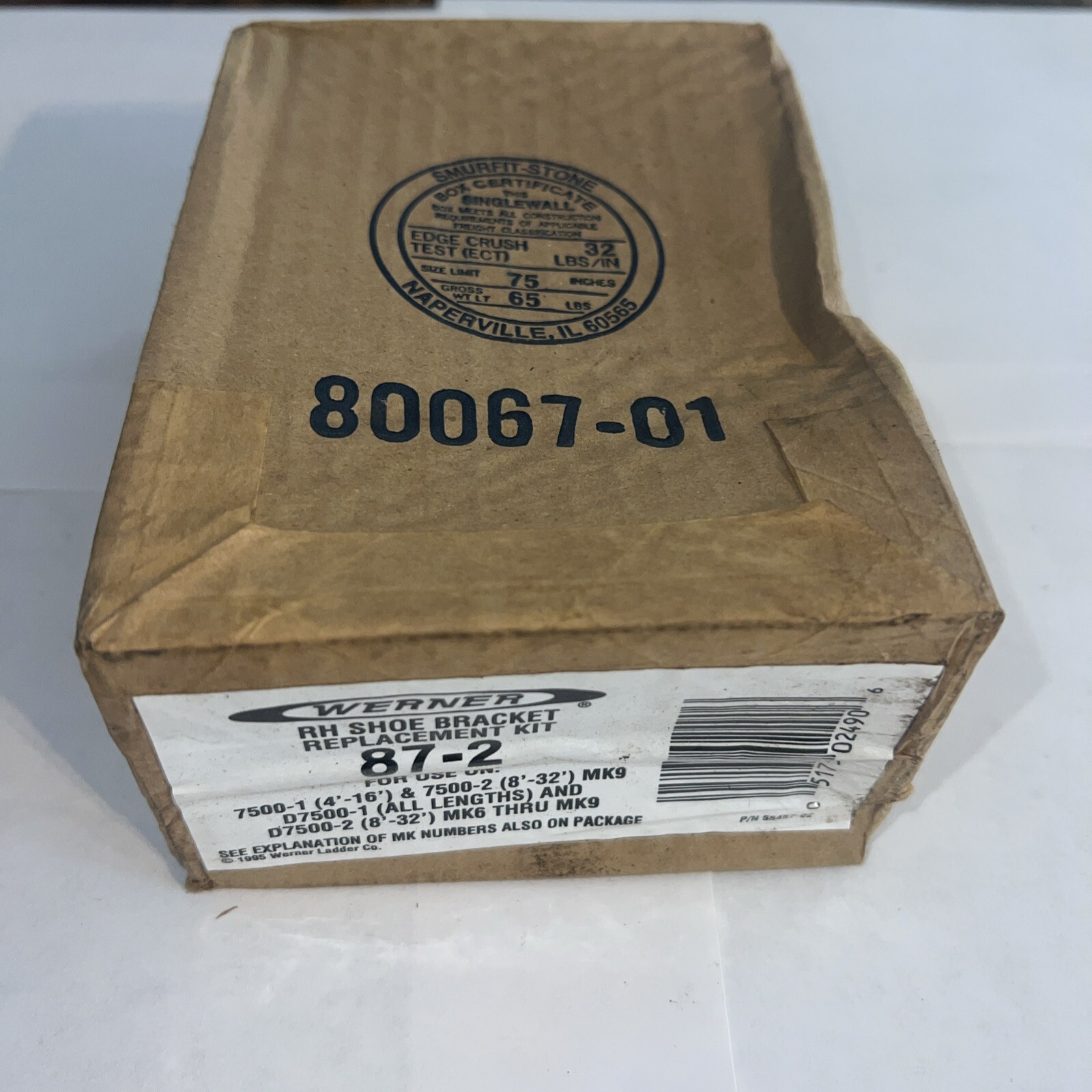 Werner Parts 87-2 | FOOT BRACKET ASS’Y KIT RH