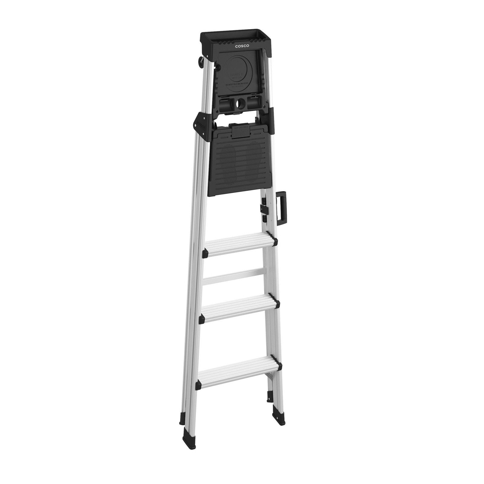 COSCO 2061AABLW Signature Series 6ft Aluminum Step Ladder, Type 1A, 300 lbs Load