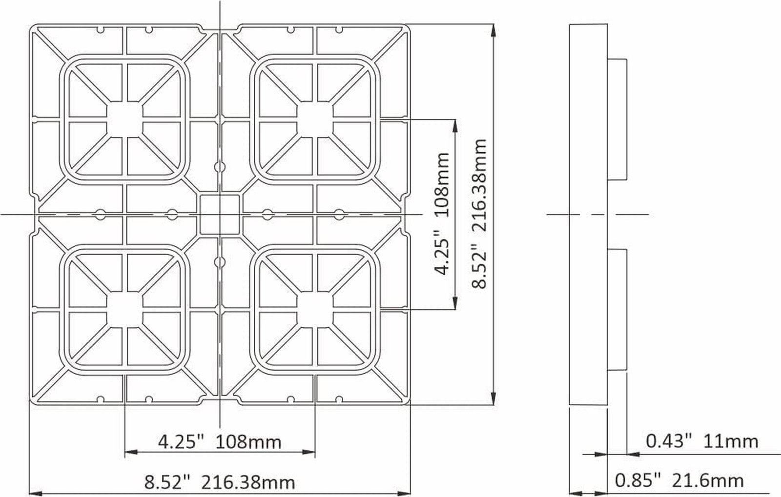 SEAFLO Heavy-Duty RV Leveling Blocks – Maximum Strength & Stability for Motor…