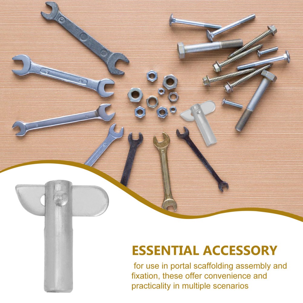 10Pcs Galvanized Steel Detachable Scaffold Pins for Door Use