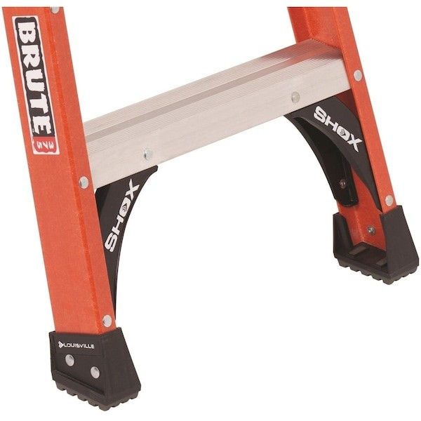 Louisville Fs1408hd 8 Ft Fiberglass Stepladder, 375 Lb Capacity