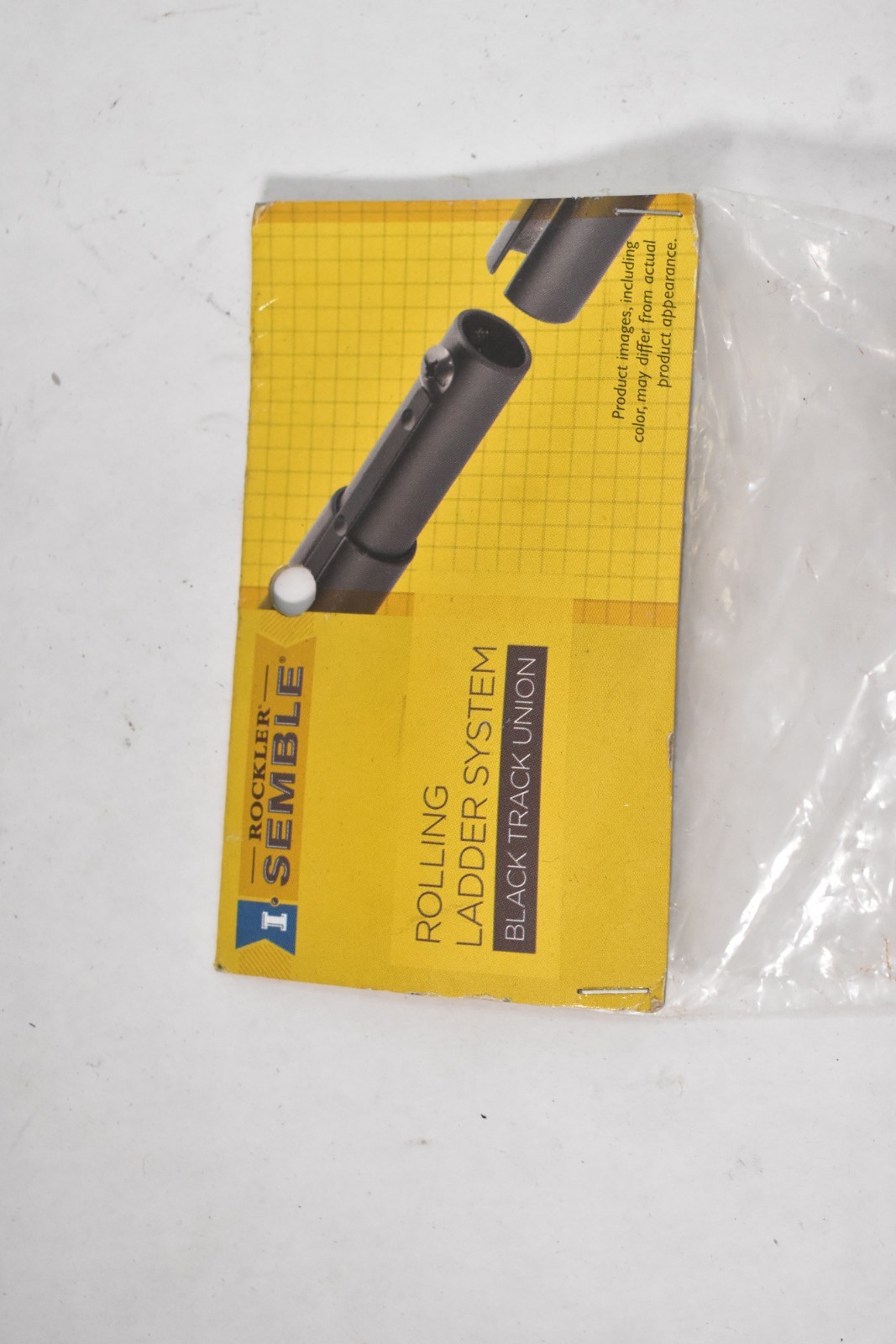 Rockler Semble Rolling Ladder System Black Track Union Connector For 42118