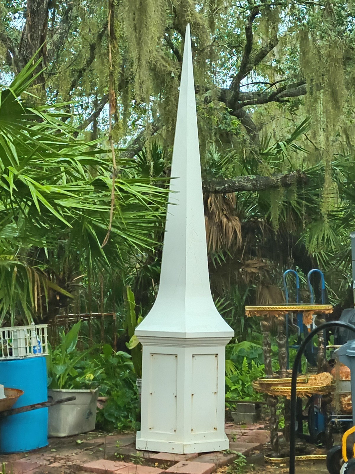 12 Ft Tall All Fiberglass Steeple Located In Deltona Florida Great Shape