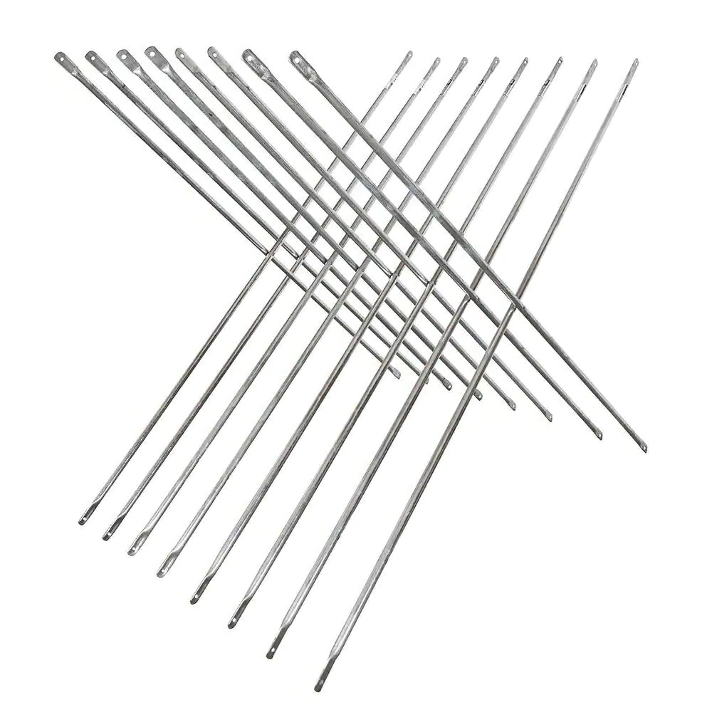 Scaffold Cross Brace 4 Ft X 7 Ft. Galvanized Steel MetalTech Saferstack (8-Pack)
