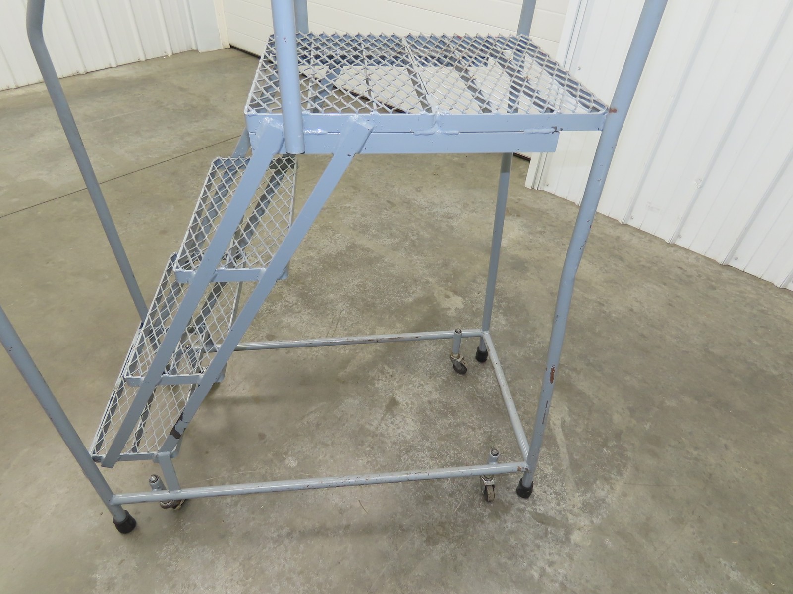 Cotterman Rolling Ladder Narrow Aisle 4 Step 24″ Platform 40″ Top Step