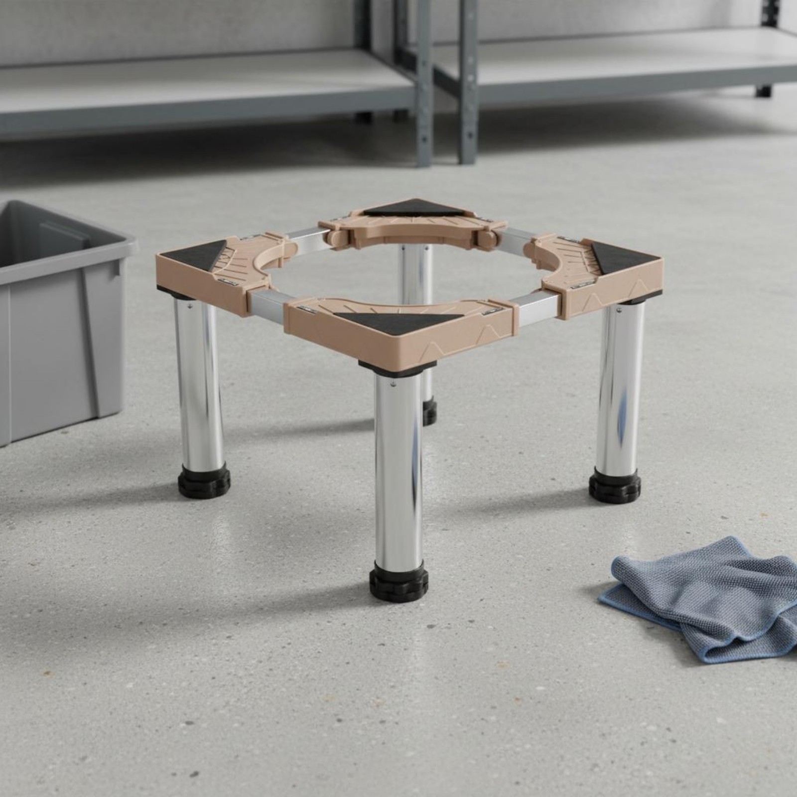 Washing Machine Stand Sturdy Duty Washing Machine Base Space Saving