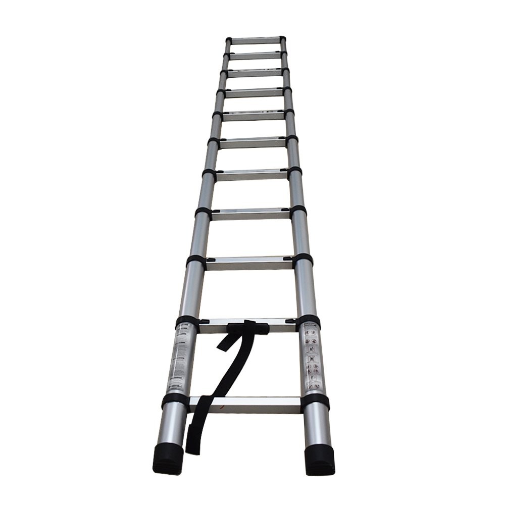 10.5FT Step Ladder Extension Telescoping Lightweight Portable Telescopic Ladders