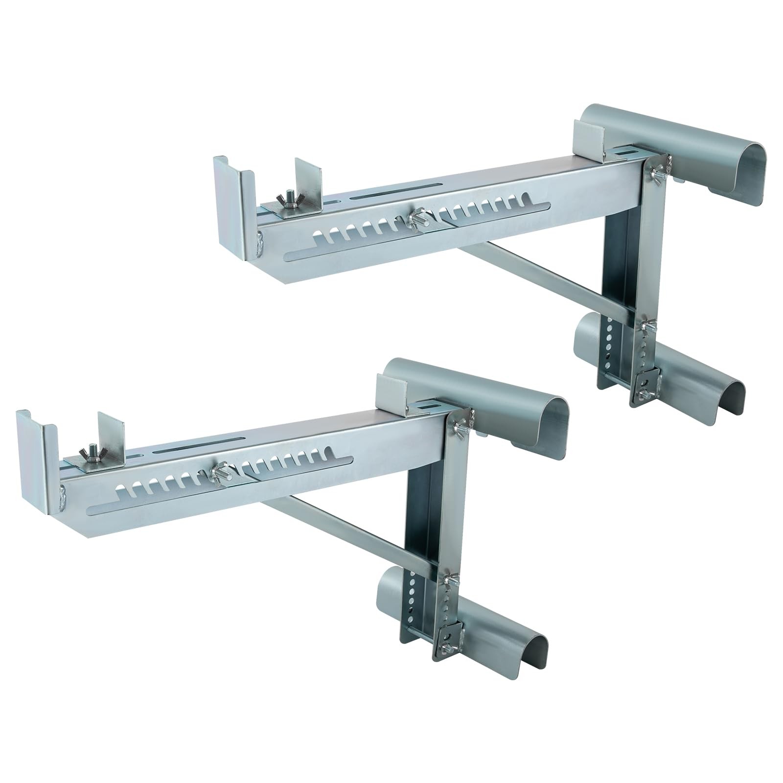 Ladder Jacks 2 Pack, Heavy Duty Adjustable Ladder Jack Set, 661 lbs Capacity