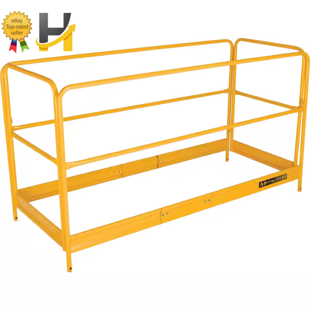 MetalTech 6ft Steel Scaffold Guardrail System for Baker Tower I-CISGRJP NEW
