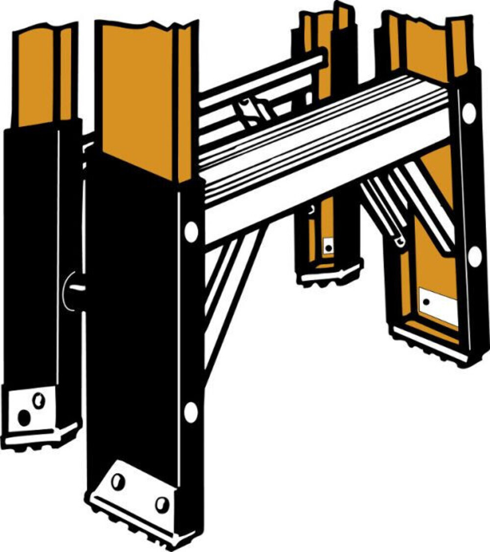 Werner Step Ladder Fiberglass Rail Shield Kit 22-3F 22-3R
