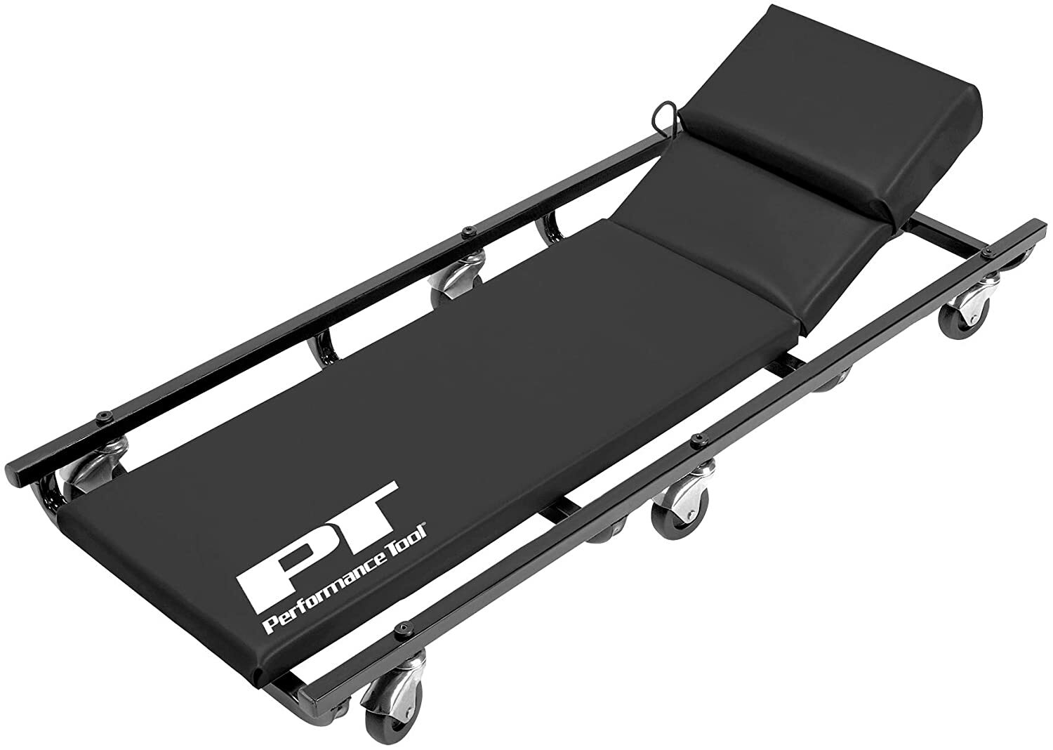 Low Profile Rolling Creeper w Cushioned Headrest Mechanic Car Repair Garage Shop