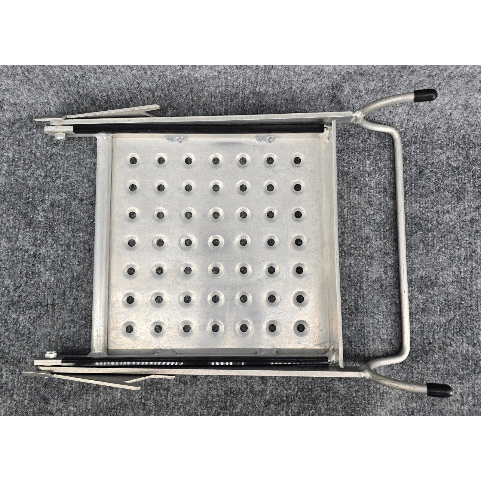 Little Giant Work Platform Ladder Accessory 10104 Silver Aluminum Folding Tray