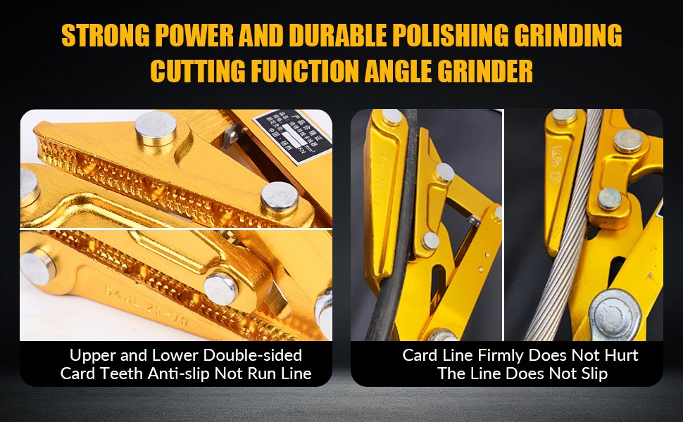 Wire Rope Pulling Tightening Tool Thread Type 25-70 1 Ton
