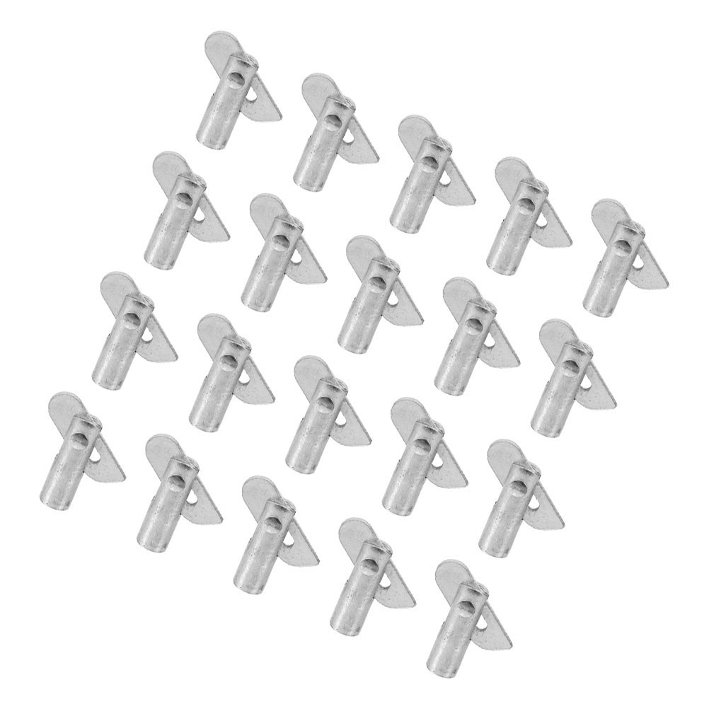 20Pcs Reusable Silver Scaffolding Safety Pins Steel Q235 for Guardrail Systems